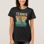 TENNIS spelers  hof sport fanaat T-shirt (Voorkant)