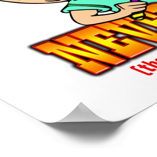 Tennis-spelers Poster (Hoek)