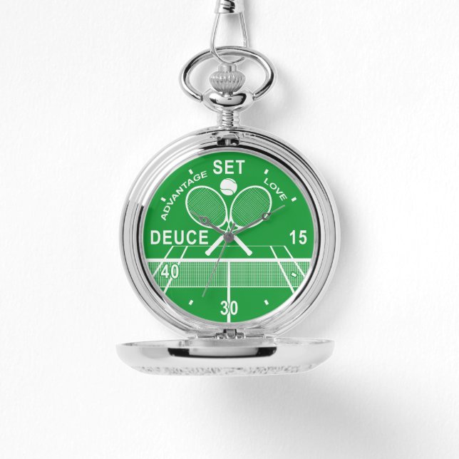 Tennis-spelers, Tennis Watch Horloge (Voorkant)