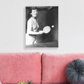 Tennis speltafel voor vrouwen canvas afdruk (Insitu (Woonkamer))