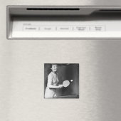 Tennis speltafel voor vrouwen magneet (Insitu (Vaatwasser))