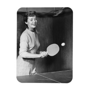 Tennis speltafel voor vrouwen magneet