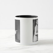 Tennis speltafel voor vrouwen mok (Midden)