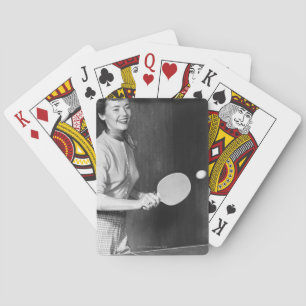 Tennis speltafel voor vrouwen pokerkaarten