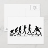 Tennis Sport Evolution Art Briefkaart (Voorkant / Achterkant)