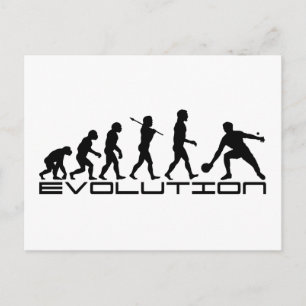 Tennis Sport Evolution Art Briefkaart