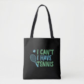Tennis Sport Grappige Tennis Gifts Tote Bag (Voorkant)
