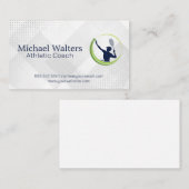 Tennis Sport Logo | atletiektrainer Visitekaartje (Voorkant / Achterkant)