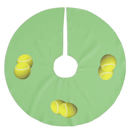 Tennis Sport Ontwerp Kerstboom Rok (Voorkant)