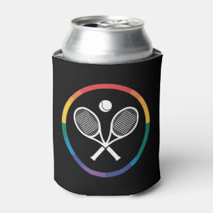 Tennis Sport Regenboog LGBTQ Gay Pride Ally Blikjeskoeler