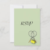 Tennis Sport RSVP (Achterkant)