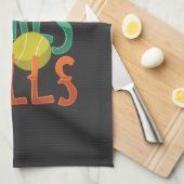 Tennis Sport Tennis Player Gift Theedoek (Quarter Fold)