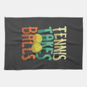 Tennis Sport Tennis Player Gift Theedoek (Horizontaal)