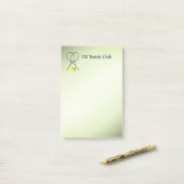 Tennis Sport Thema Gepersonaliseerd Post-it® Notes (Op bureau)