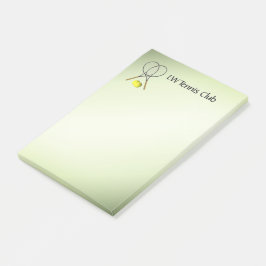 Tennis Sport Thema Gepersonaliseerd Post-it® Notes