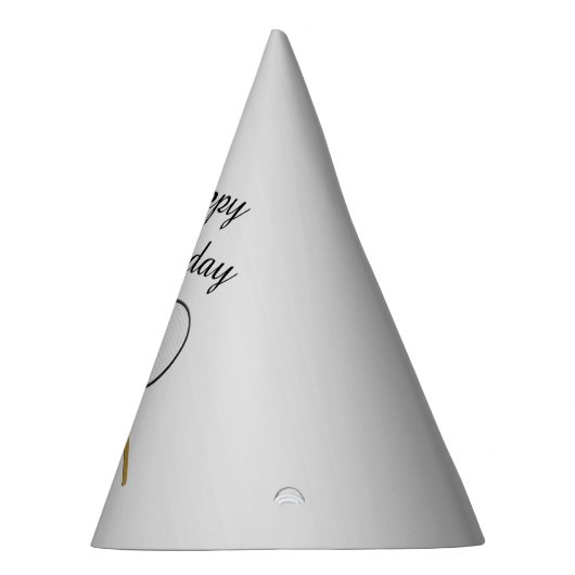 Tennis Sport Theme Birthday Feesthoedjes (Rechts)