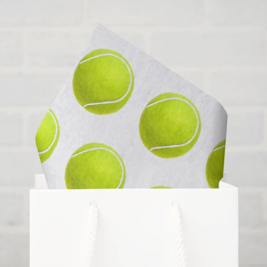 Tennis Sport Tissue Papier (Cadeauzakje)