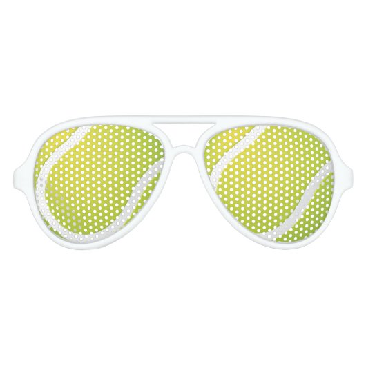 tennis | Sportfan Aviator Zonnebril (Voorkant)
