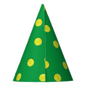 Tennis Sports Birthday Party Feesthoedjes (Achterkant)