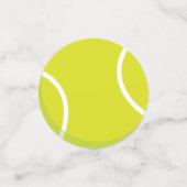 Tennis Sports Birthday Party roze Confetti (Kleine voorkant)