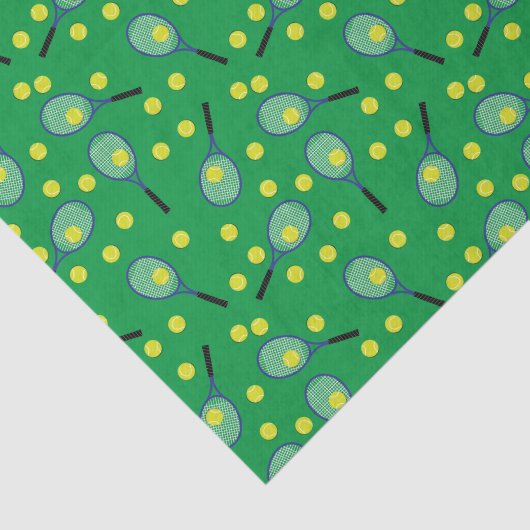 Tennis Sports Birthday Party Tissuepapier (Detail)
