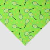 Tennis Sports Birthday Party Tissuepapier (Detail)