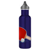 Tennis Sports Emphasis paddle and ball Waterfles (Rechts)