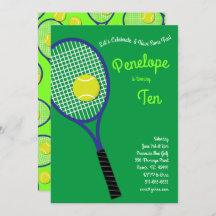 Tennis Sports Kinderen Birthday