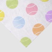 Tennis Sports Spring Summer Tissue Paper Tissuepapier (Detail)