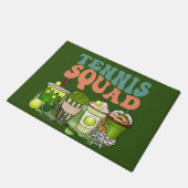 Tennis Squad met Tennis Drink voor speler Deurmat (Schuin)