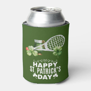 Tennis St. Patrick's day voor tennisser Blikjeskoeler