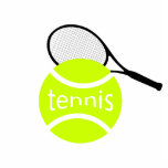 Tennis Staand Fotobeeldje<br><div class="desc">Tennis</div>