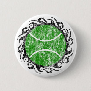 tennis, stam. ronde button 5,7 cm