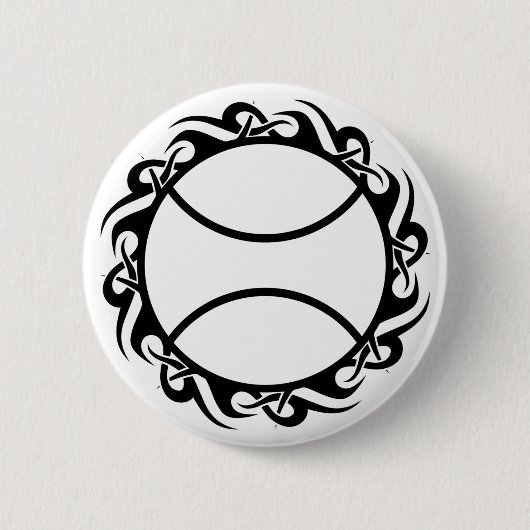tennis, stam. ronde button 5,7 cm (Voorkant)