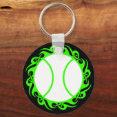 tennis, stam. sleutelhanger (Voorkant)