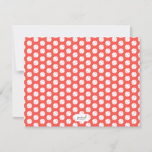 Tennis Star Custom Note Kaart (Achterkant)