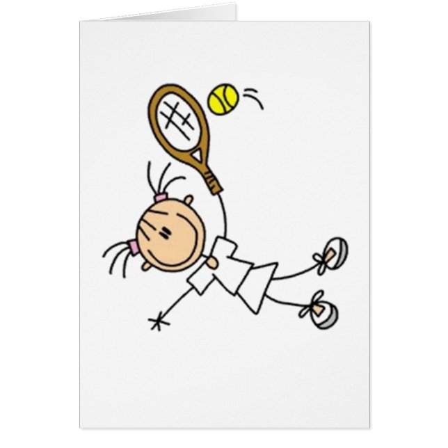 Tennis Stick Figuur (Voorkant)