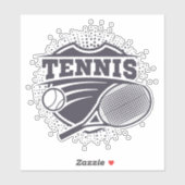 Tennis Sticker (Vel)