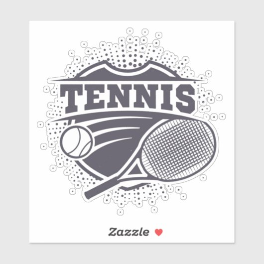 Tennis Sticker (Vel)