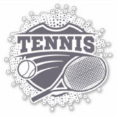 Tennis Sticker (Voorkant)