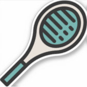 tennis sticker (Voorkant)