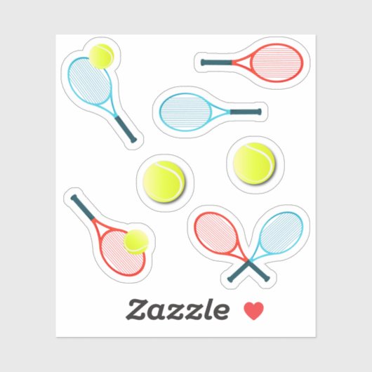 Tennis Sticker (Vel)