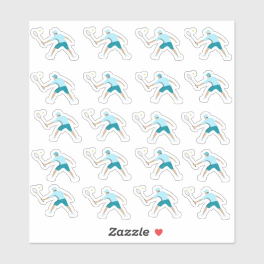 Tennis Sticker (Vel)