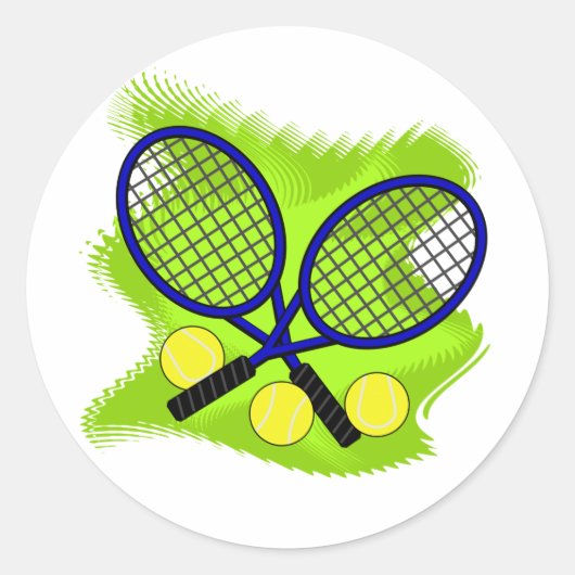 Tennis Sticker (Voorkant)