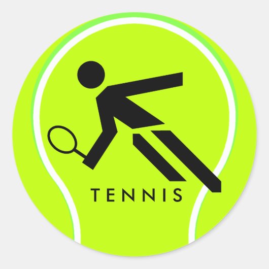 Tennis Sticker 2 (Voorkant)