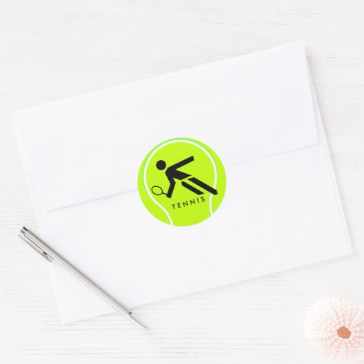 Tennis Sticker 2 (Envelop)