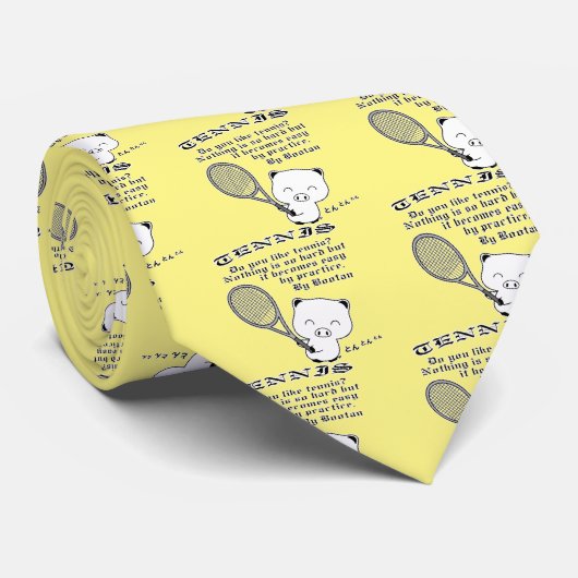 Tennis Stropdas (Opgerold)