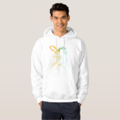 Tennis Sweatshirt voor mannen met cool design (Voorkant volledig)