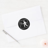 Tennis Symbol Sticker (Envelop)
