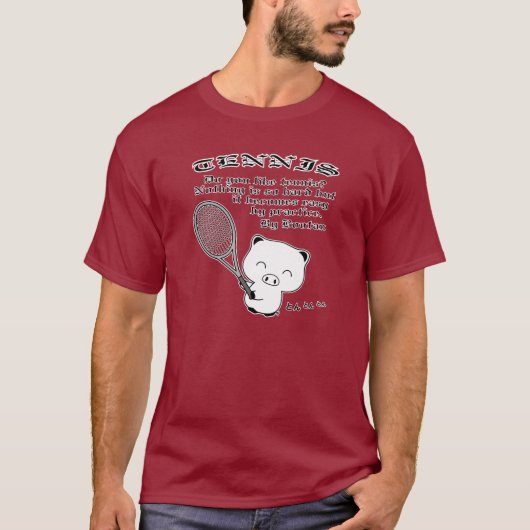 tennis t-shirt (Voorkant)